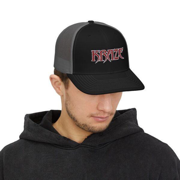 KRAZE Embroidered Snapback Trucker Cap - Bold Style for Everyday Adventures - Image 7