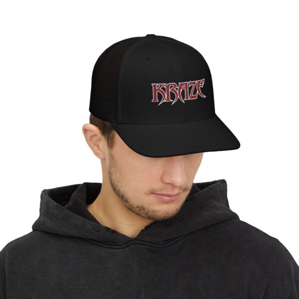 KRAZE Embroidered Snapback Trucker Cap - Bold Style for Everyday Adventures - Image 11